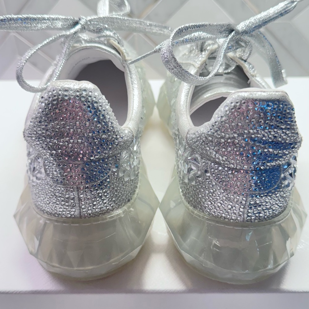 Silver Rhinestone shoes - Picture 3 of 4